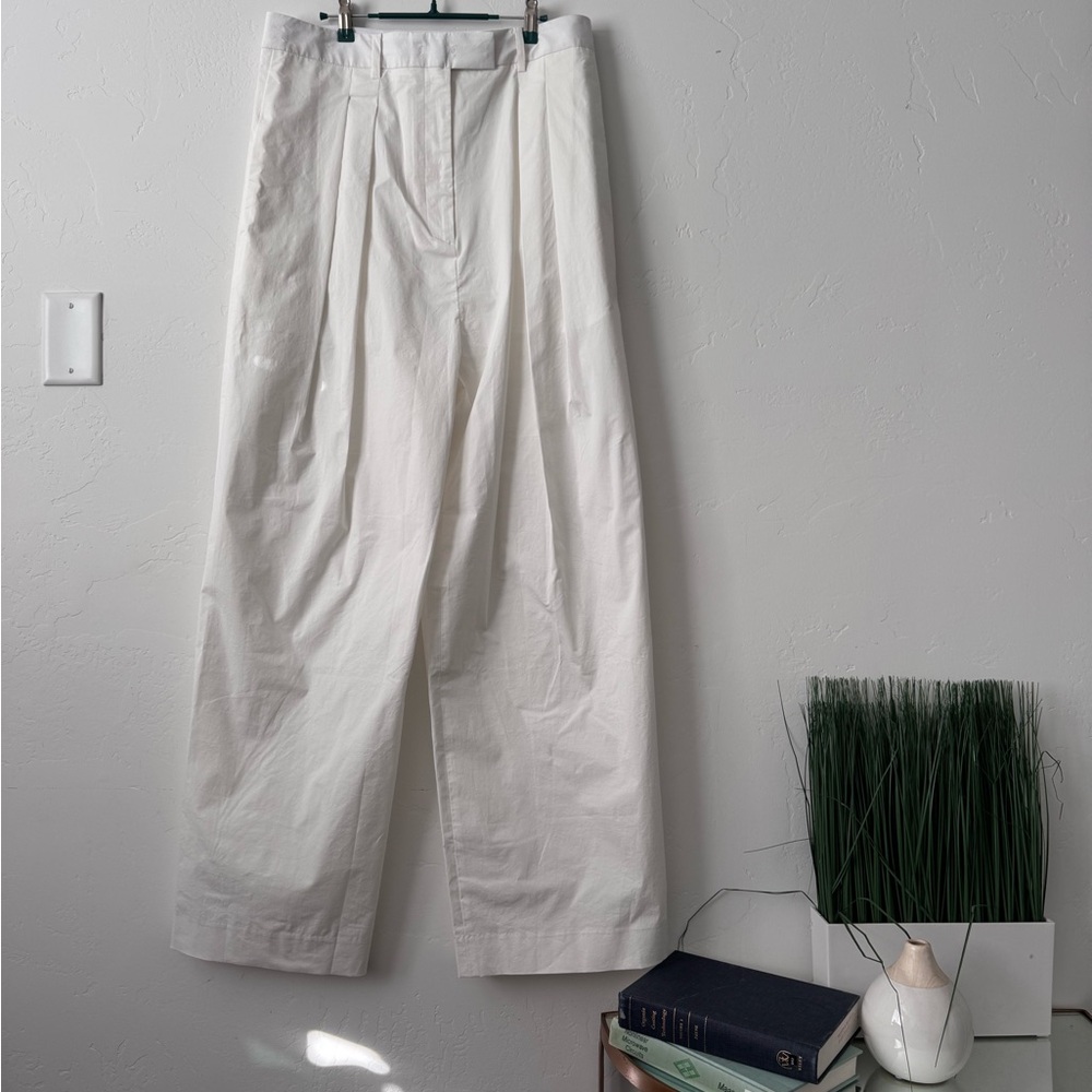 SOLD - The Frankie Shop Jayden Wide Pleated Trousers